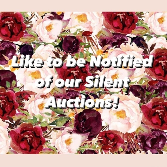 Like this item to be notified of our next Silent Auction!